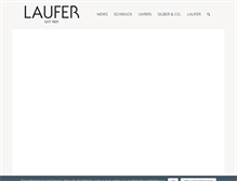 Tablet Screenshot of juwelier-laufer.de